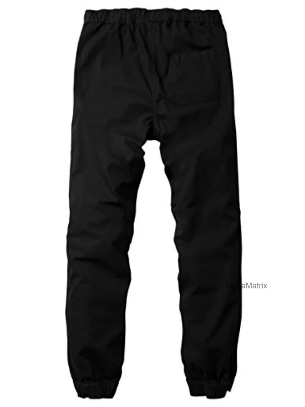 Men's Chino Jogger Pants 100% Cotton Slim Tapered Casual